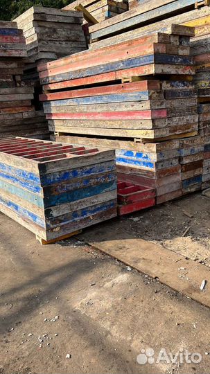 Опалубка щитовая бу