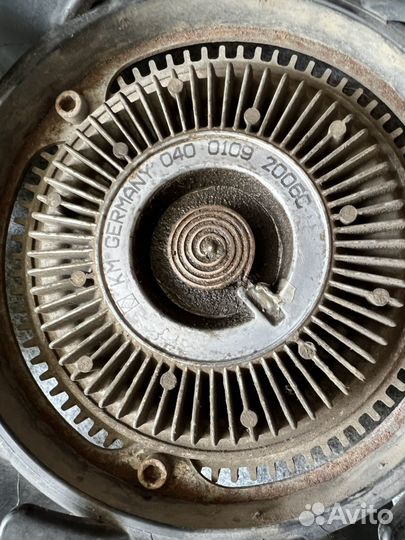 Вискомуфта с вентилятором м62