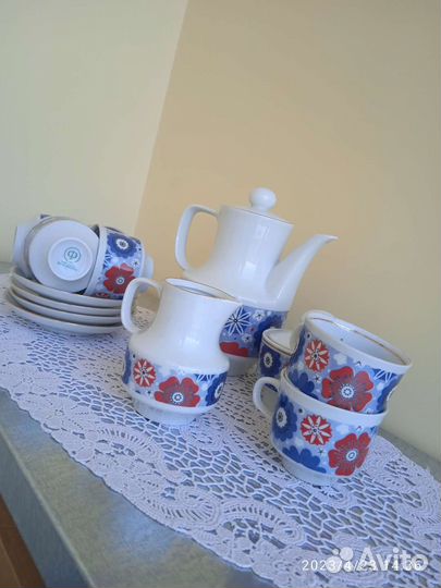 Кофейный сервиз ГДР Кольдиц