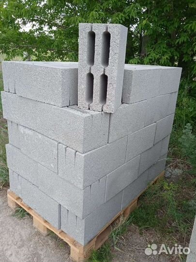 Шлакоблок. Полублок