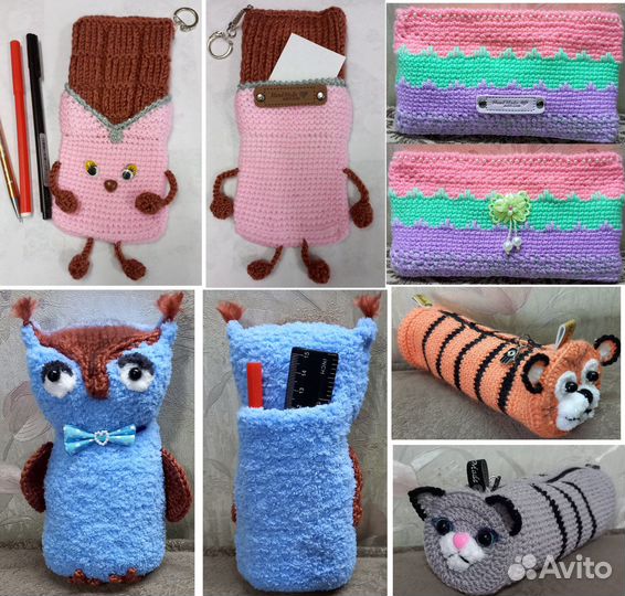 Оригинальные пенал-чехол-игрушка