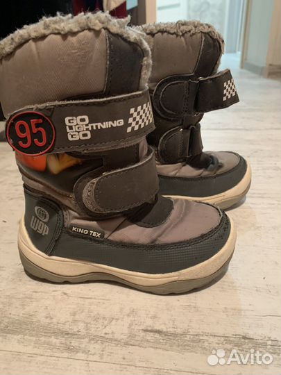 Зимние сапожки для мальчика 25