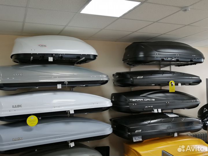 Автобокс Аэродинамический Белый 