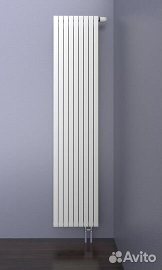 Радиатор kzto Соло В 2-1750-14 RAL 9016 белый нижн