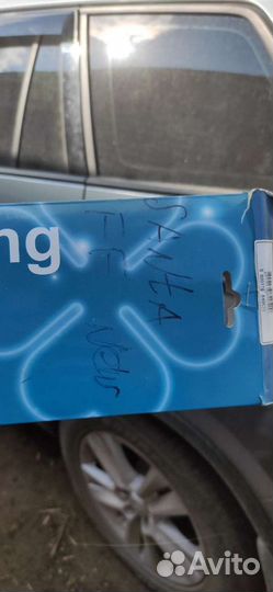 Накладки хром Santa Fe