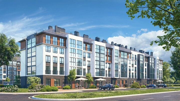 1-к. квартира, 50 м², 1/5 эт.