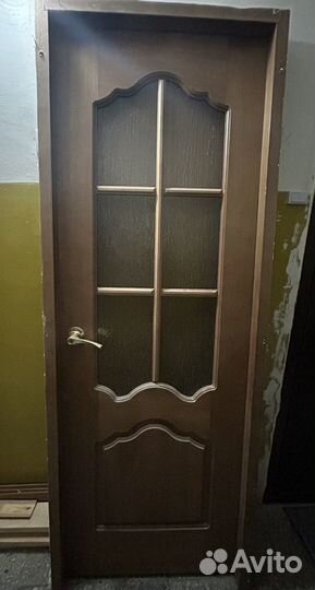 Дверь межкомнатная 700 со стеклом бу