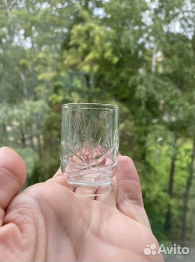 Хрустальные рюмки стопки СССР