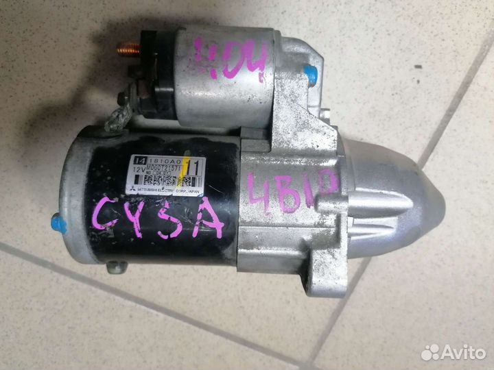 Стартер Mitsubishi ASX, Lancer X, Outlander 4B12