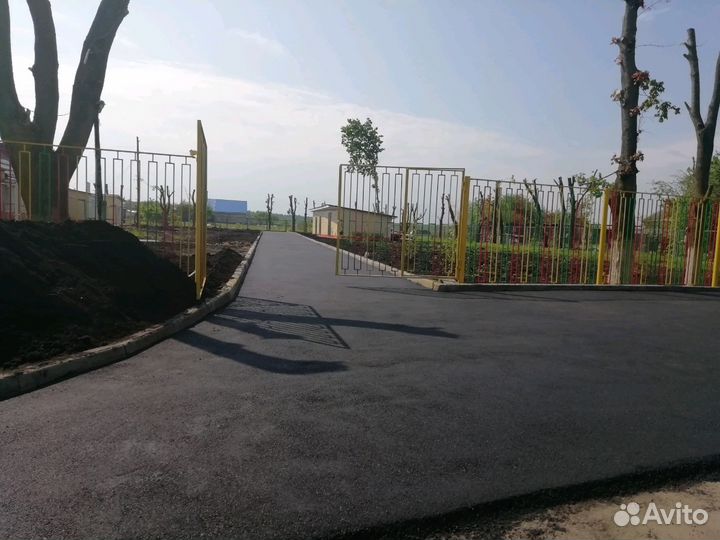 Асфальтирование,укладка тротуарной плитки и т.д