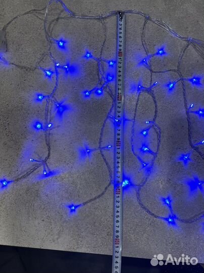 Гирлянда новогодняя дождик на окно