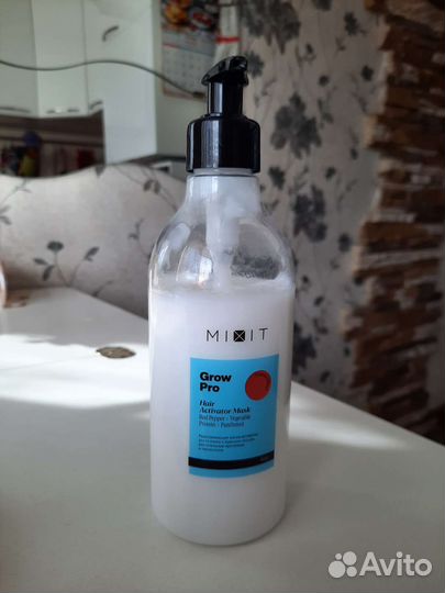 Mixit маска-активатор роста волос с красным перцем