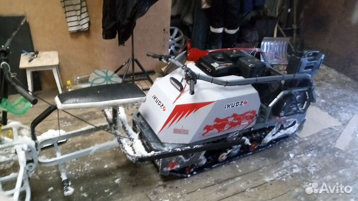 Мотобуксировщик ikudzo 1450/500 EKR15