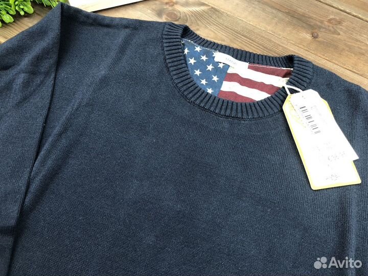 Тонкий джемпер хлопок для мальчика 164 Италия