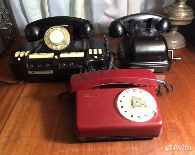 Телефонные аппараты из СССР
