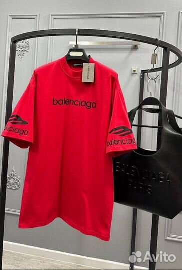 Balenciaga футболка унисекс (топ 2024)