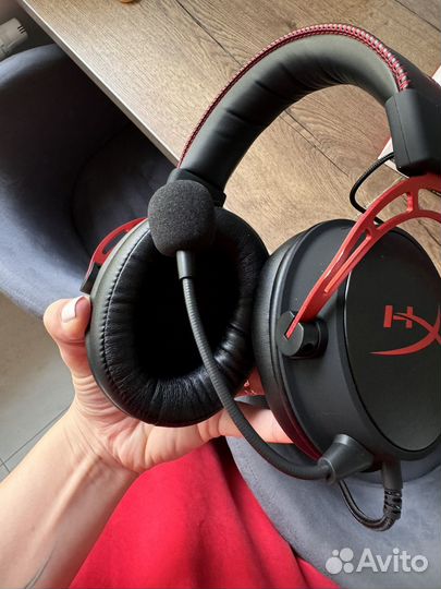 Гарнитура игровая HyperX Cloud Alpha Red