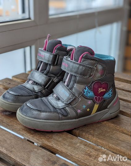 Зимние ботинки Geox для девочки, 30 размер