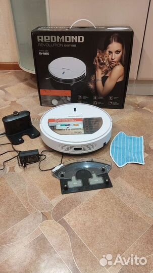Робот пылесос redmond rv r450