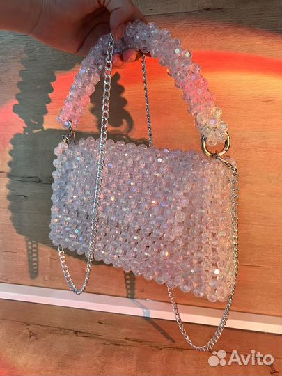Сумка из бусин ручной работы