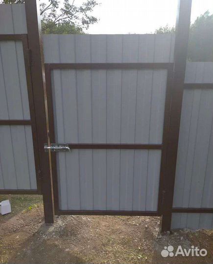 Забор из профнастила