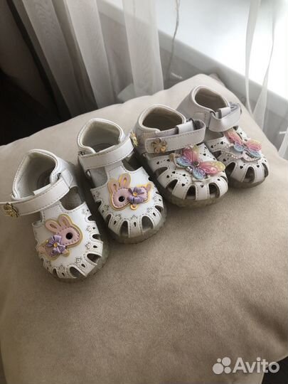 Сандалии для девочки 21 размер