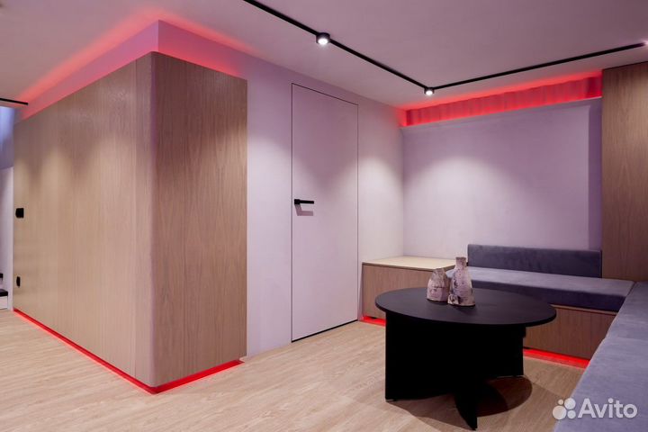 Скрытые невидимые двери под покраску