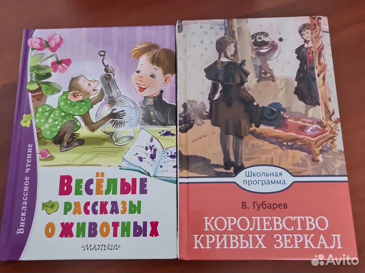 Книги для внеклассного чтения