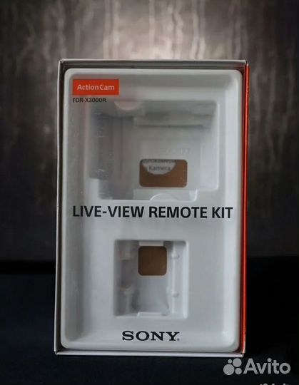 Коробка от экшен камеры sony Fdr-x3000 4 k
