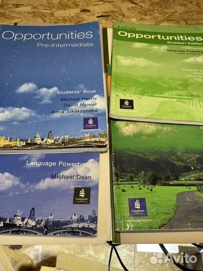 Учебники language leader, new opportunities