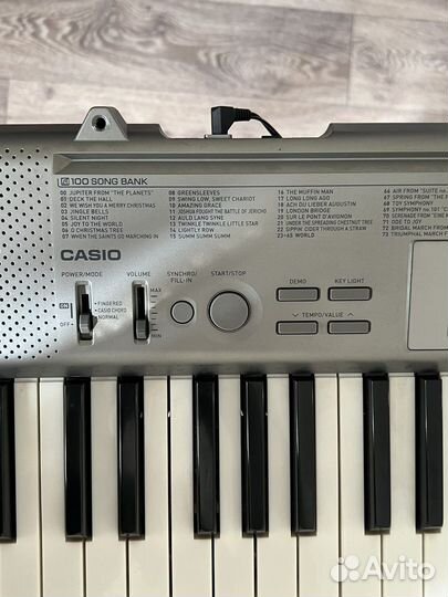 Синтезатор casio lk-125