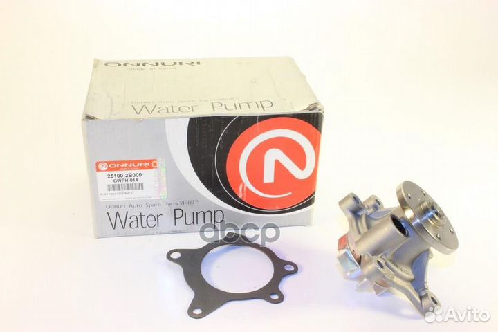 Насос водяной hyundai: accent IV/solaris (RB)