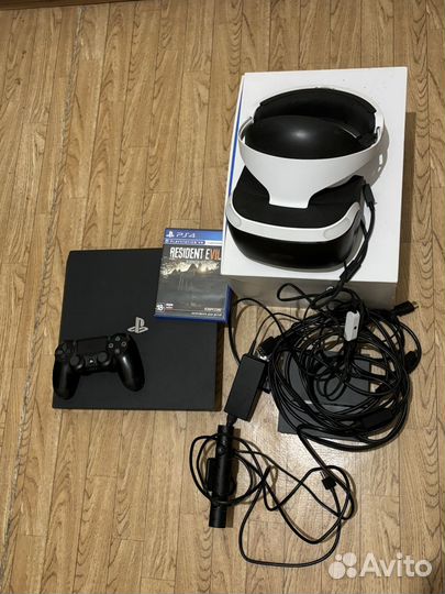 Комплект Sony playstation 4 PS4 pro+VR