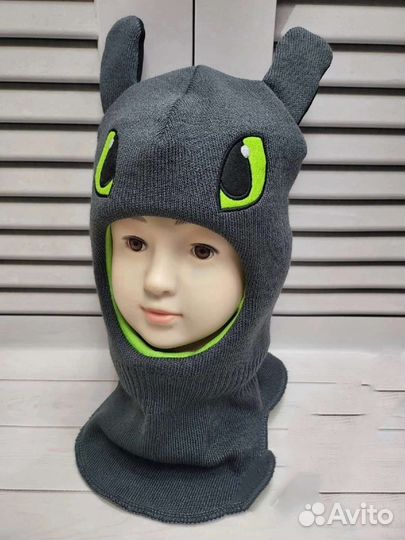 Шапка шлем новая зимняя