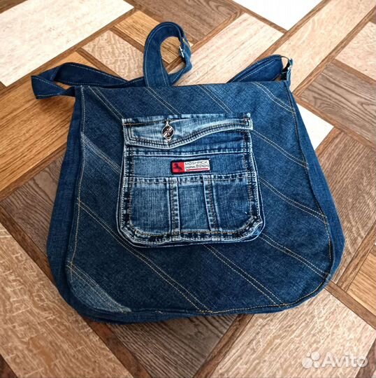 Сумка джинсовая handmade