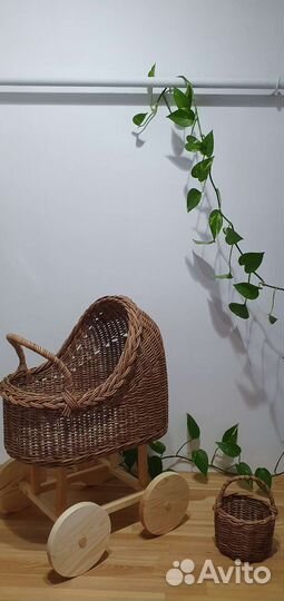 Корзина плетеная