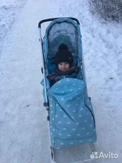 Санки-коляска