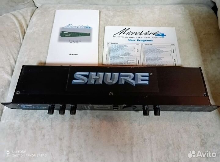 Процессор эффектов alesis microverb 4