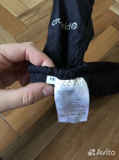 Варежки краги crockid размер 1-2