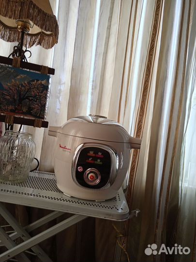 Новая мультиварка Moulinex +Платок Hermes Франция