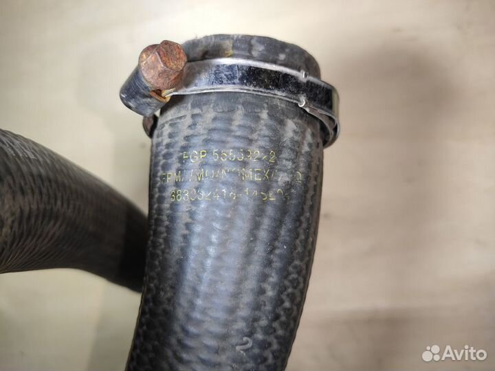 Патрубок интеркулера Z13DTH на Opel Astra H