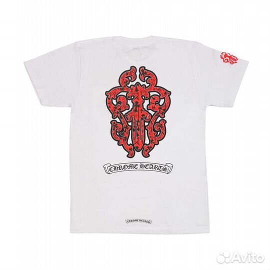 Chrome Hearts Dagger T-Shirt White Размер М