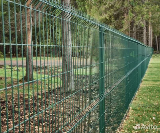 Забор- сварная сетка 3D