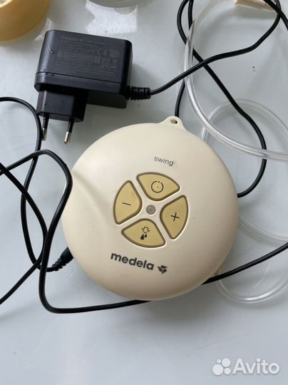 Молокоотсос medela swing flex электрический