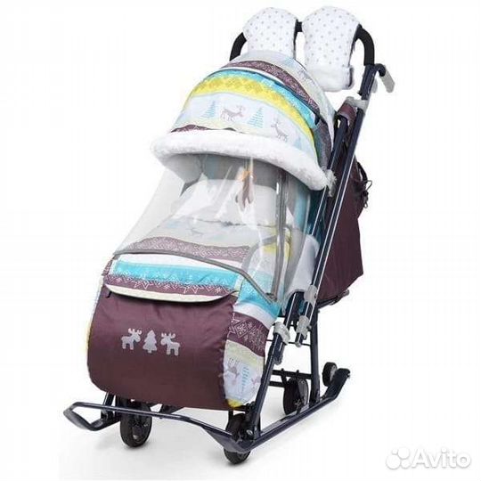 Коляска санки