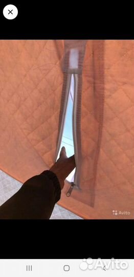 Палатка куб зимняя трехслойная 2*2