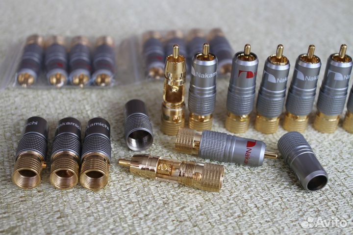 Nakamichi RCA- коннекторы (4шт)