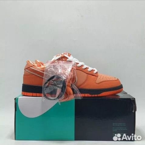 Nike x Concepts SB Dunk Low Orange Lobster