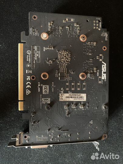 Видеокарта asus GeForce GTX 1650 Phoenix Edition