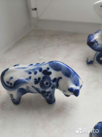 Гжель фигурки